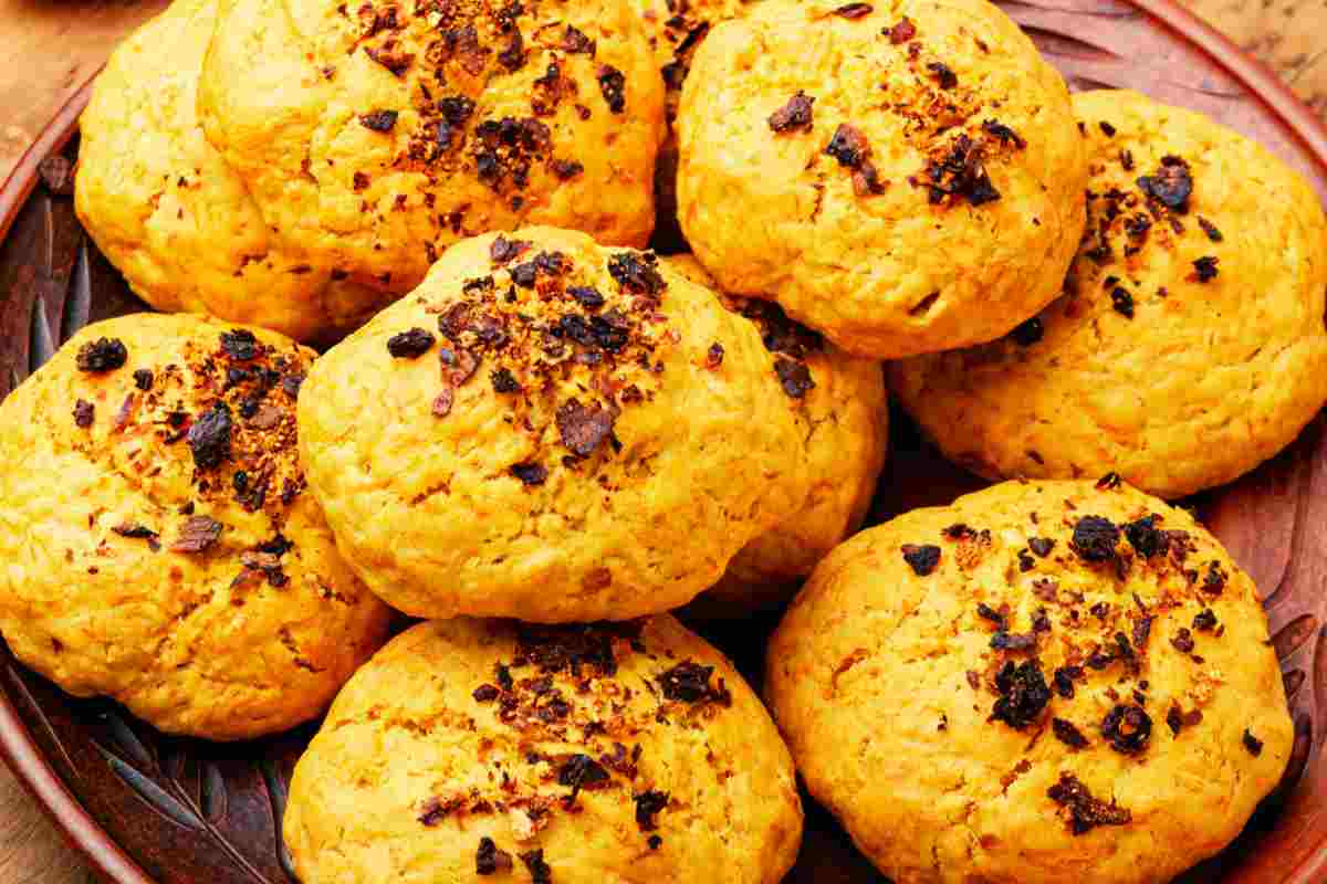 biscotti con carote e cannella per il dolcetto del giorno