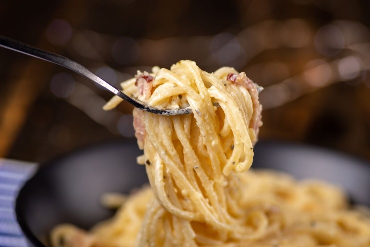 carbonara all'americana ricetta