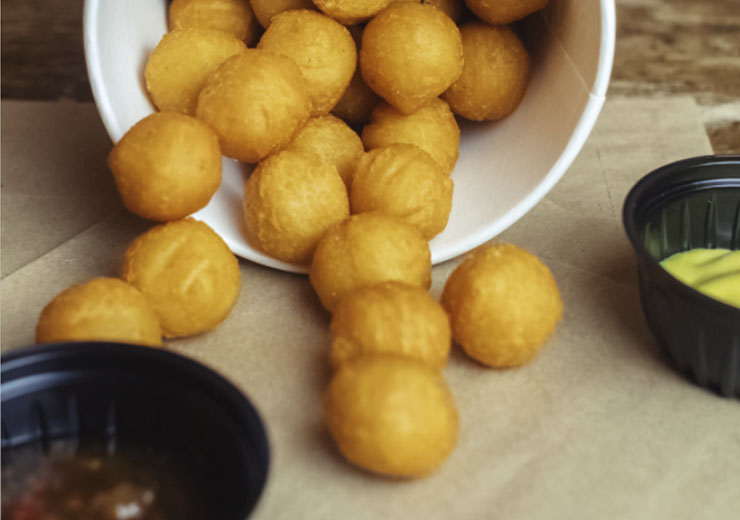 crispy potato balls ricetta