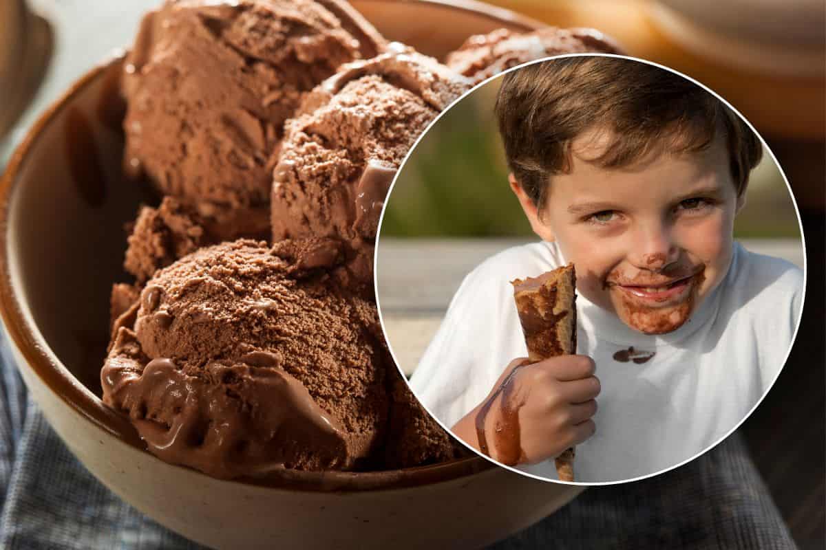 Il gelato per i miei bimbi lo preparo a casa in poche mosse: al gusto di cioccolato e senza gelatiera