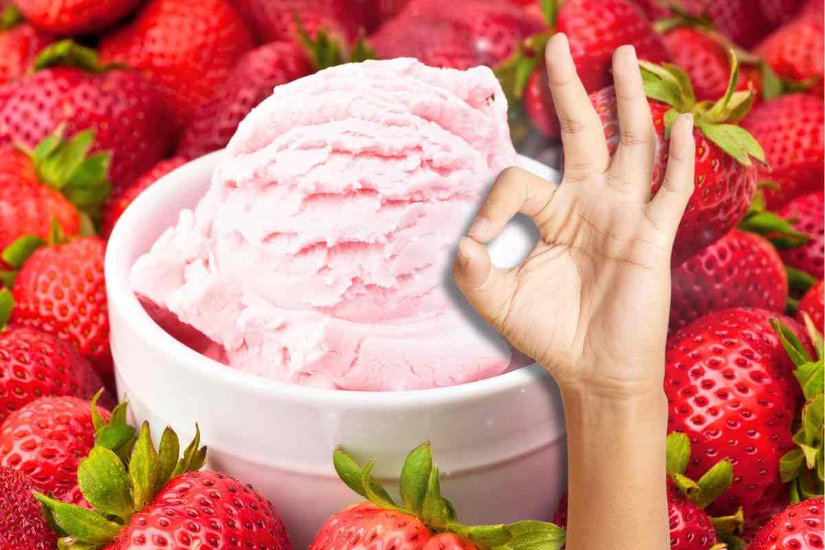 gelato alle fragole ricetta