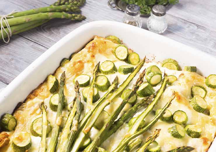 lasagna agli asparagi ricetta