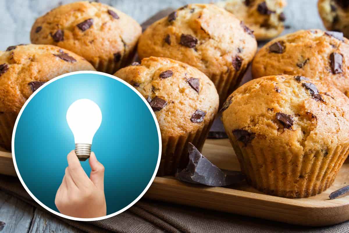 come fare muffin senza pirottini