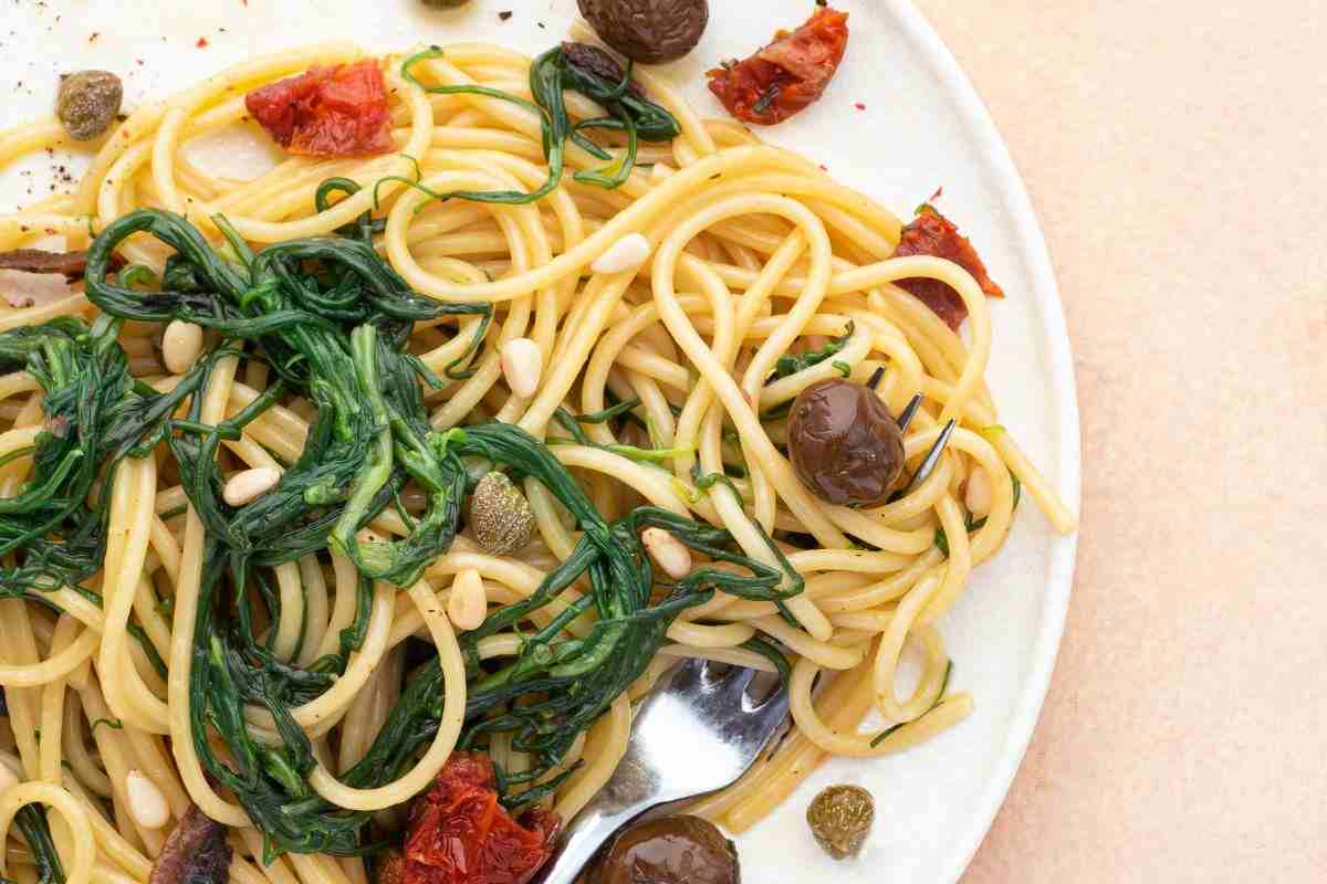 pasta con agretti ricetta