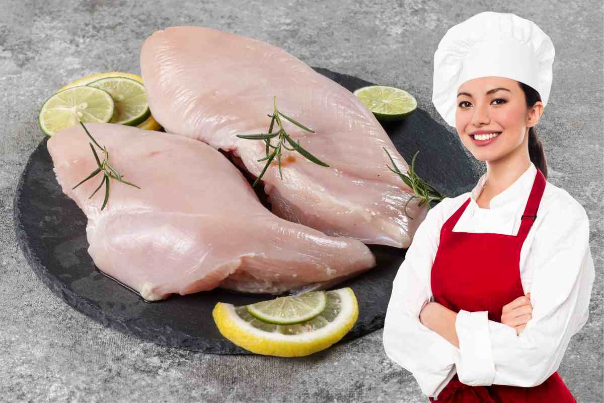 Hai del petto di pollo in freezer, tiralo fuori ci facciamo una cenetta sfiziosa e con poche calorie: la divoreranno anche i bambini