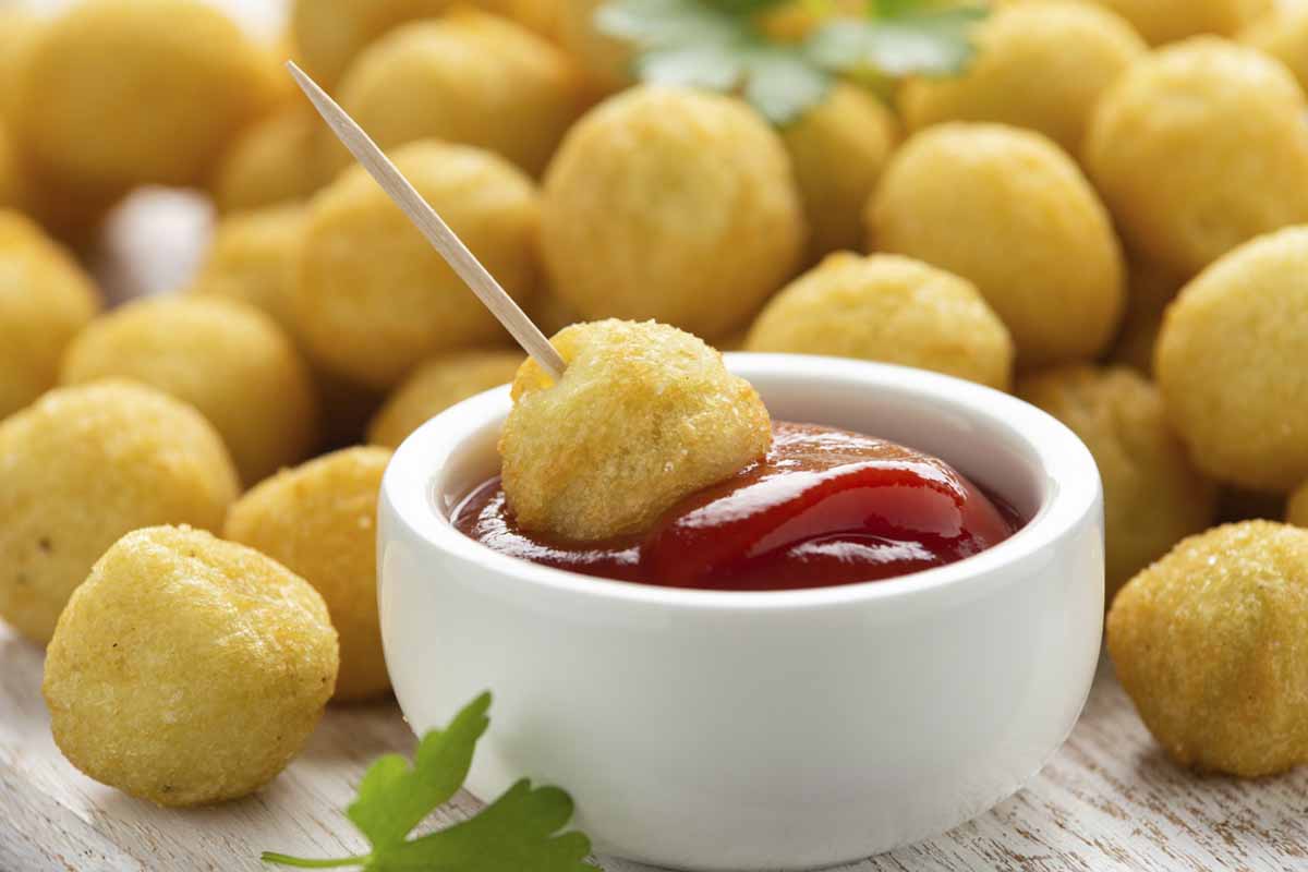 ricetta crispy potato balls