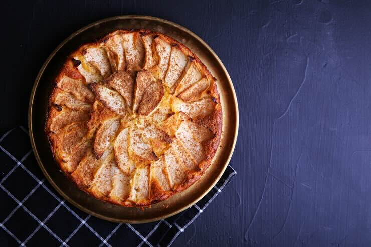 Torta di mele golden: ricetta Benedetta Parodi