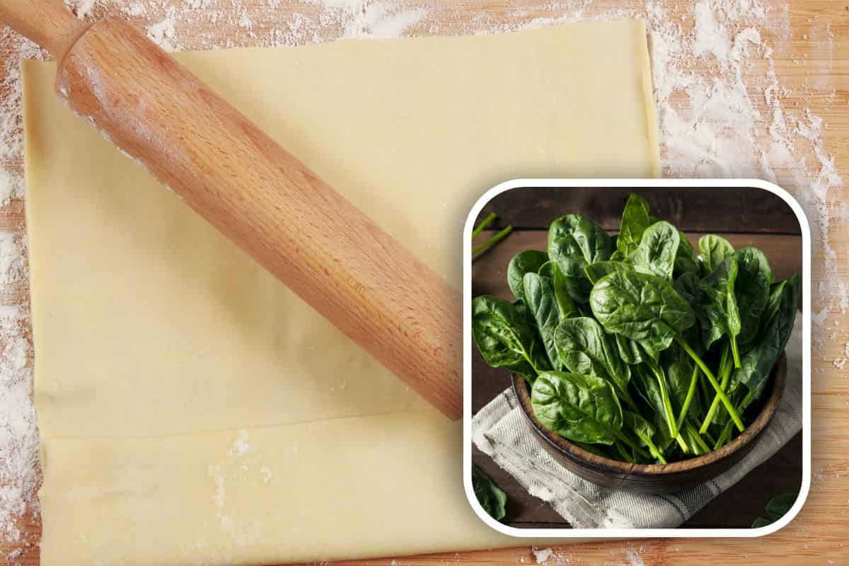 Avevo un rotolo di pasta sfoglia e degli spinaci avanzati: a tavola è stato un trionfo