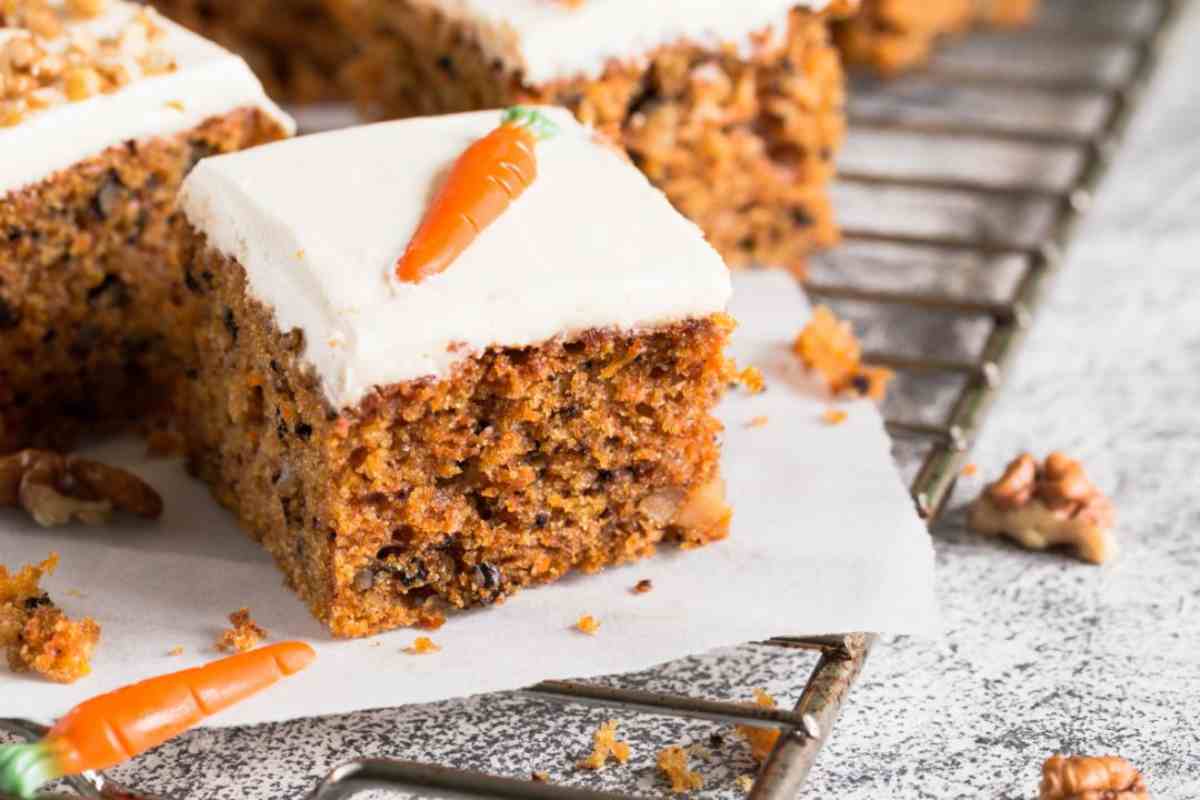 torta tenerina con le carote ricetta