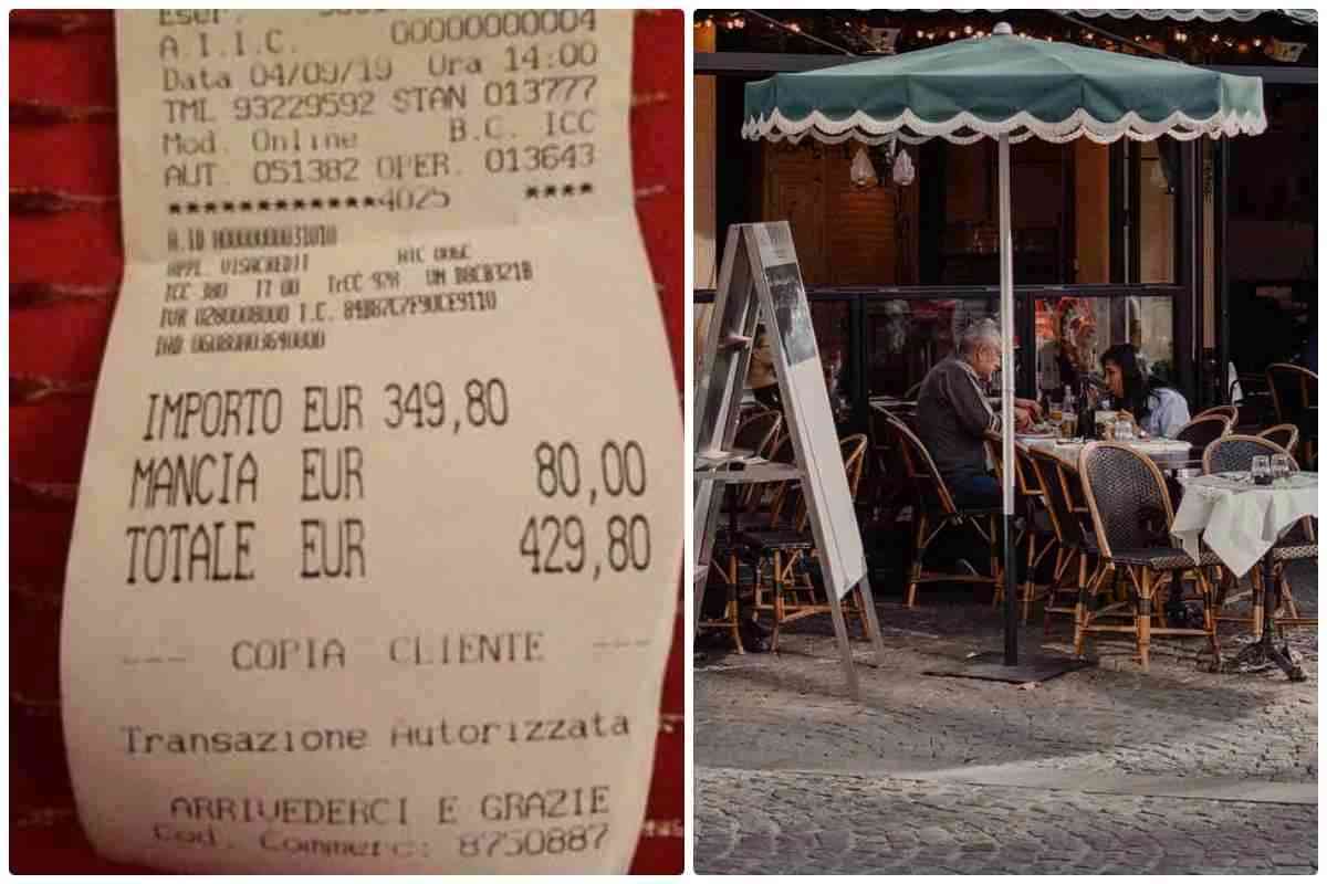 Due soli piatti di spaghetti pagati ben 430 euro: in quale città italiana è accaduto