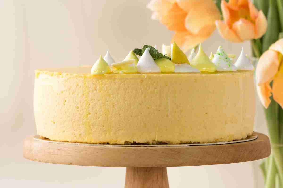 Torta Mousse al limone