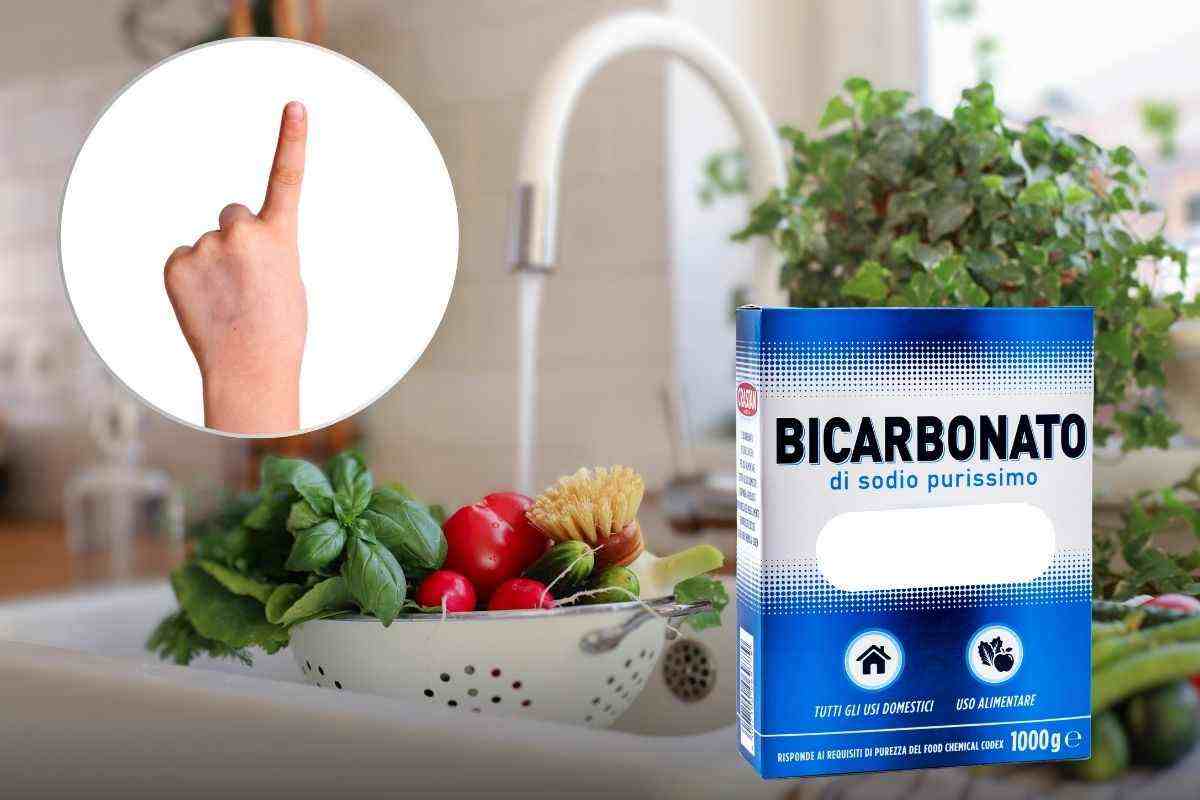 bicarbonato non disinfetta frutta e verdura