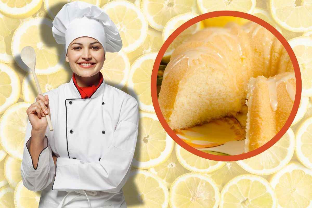 ricetta ciambellone al limone