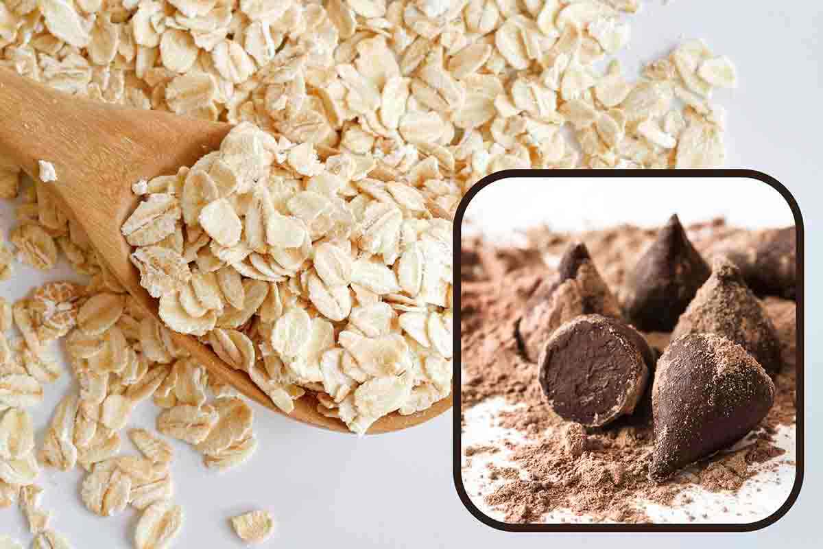 Niente avena per fare questi dolcetti al cioccolato soffici e golosi: extra light senza rinunciare alla dolcezza