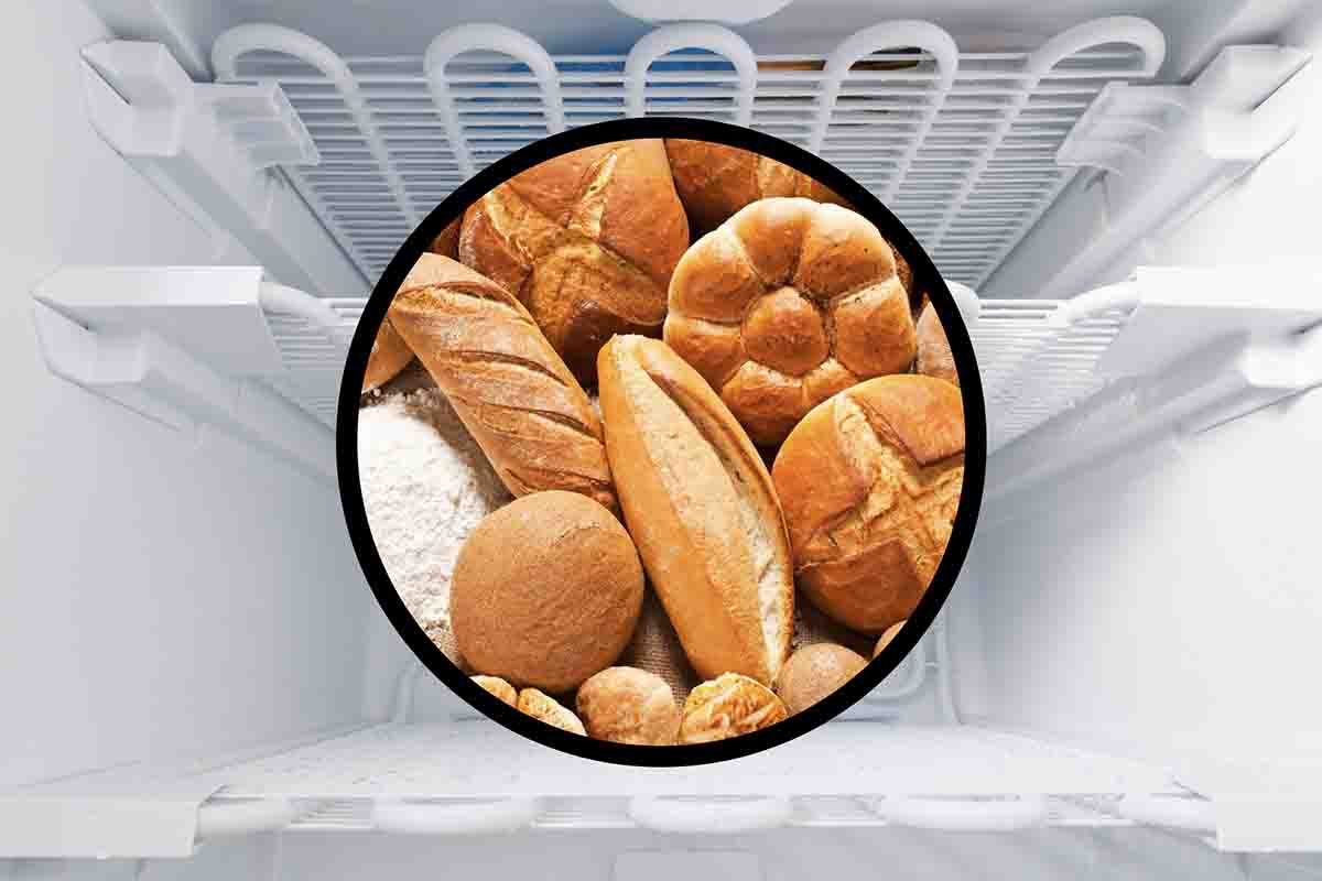 benefici del congelare il pane