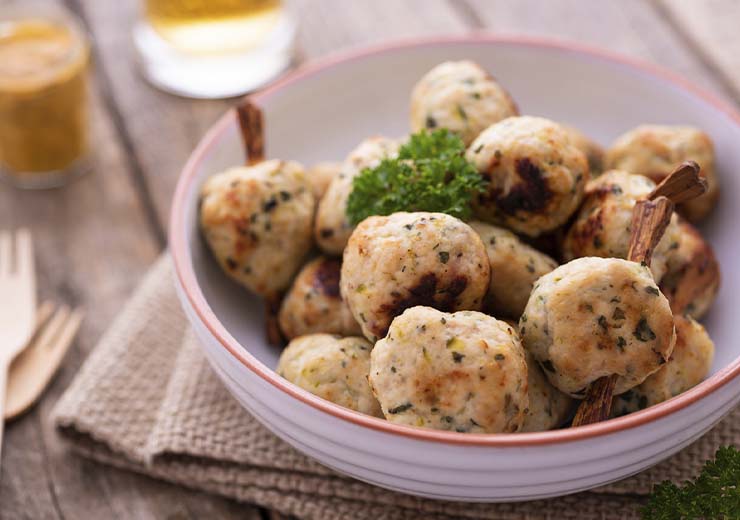 ricetta polpette di pollo