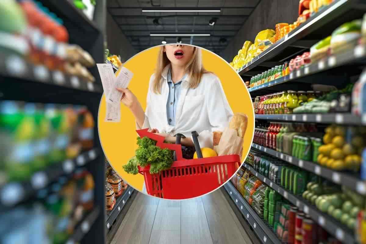 aumenti prezzi spesa alimentare luglio