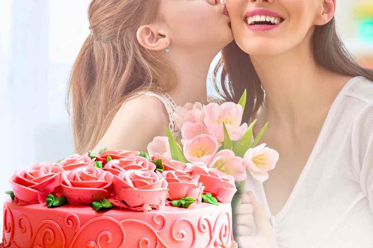 Festa della Mamma non ti temiamo: con la torta alla rosa fai un figurone e la conquisti di sicuro