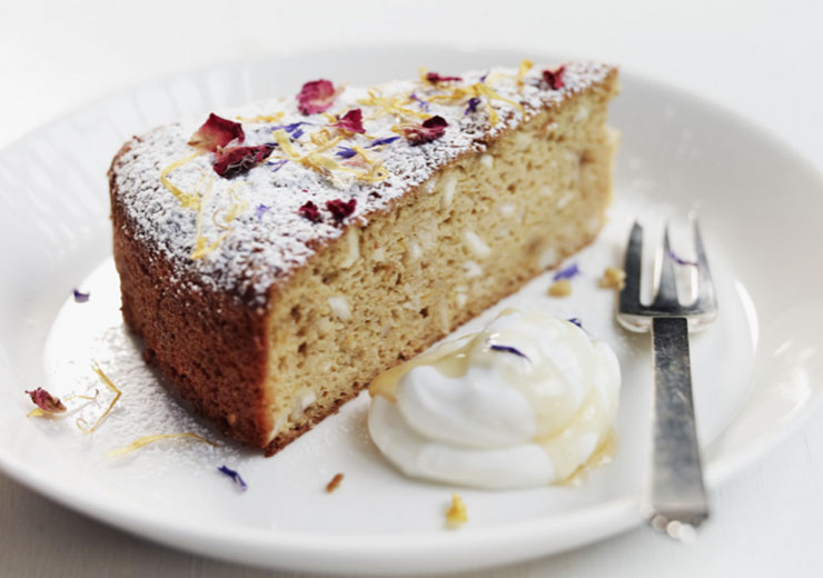 ricetta torta alle rose