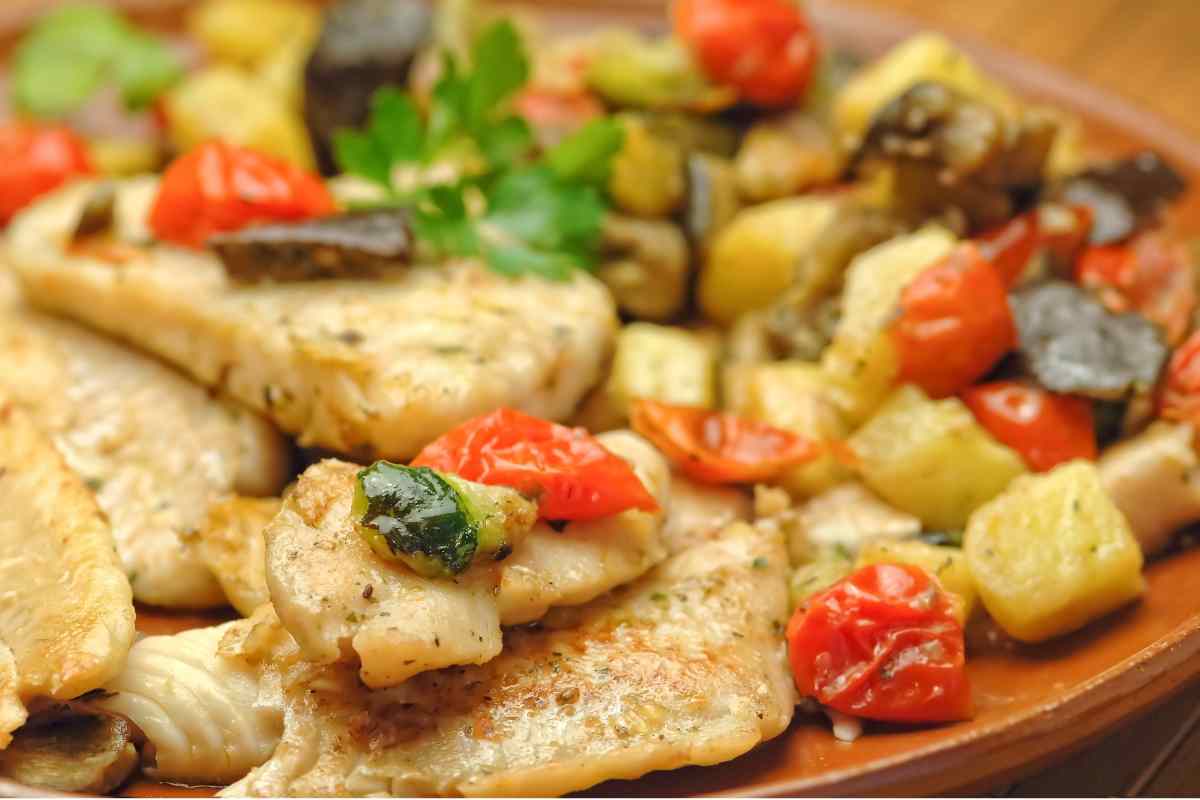 Filetto merluzzo contadina