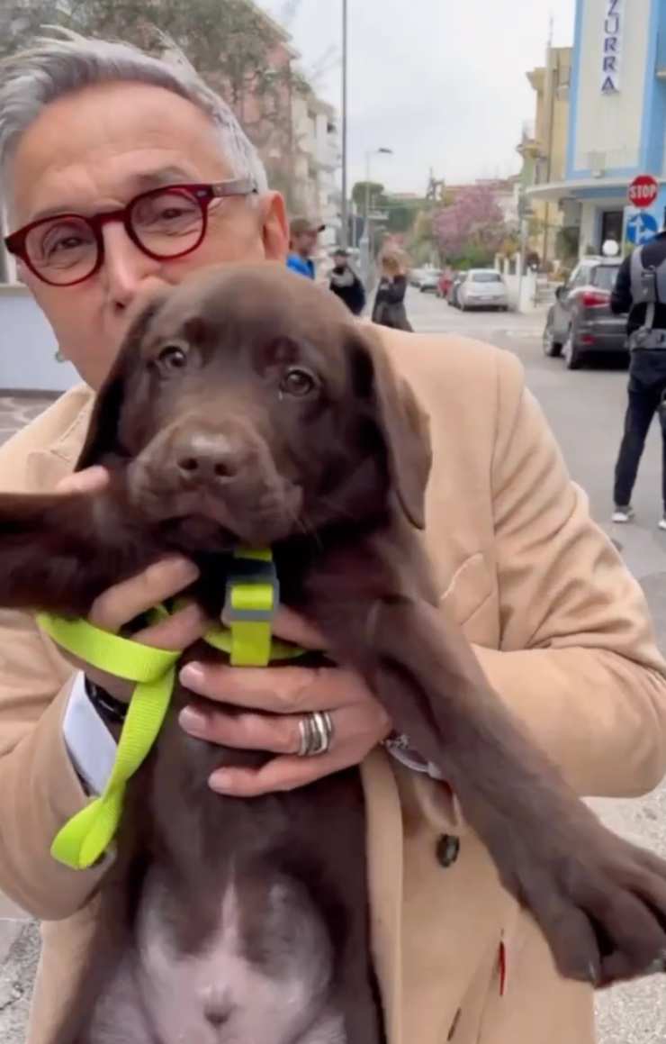 bruno barbieri con cane