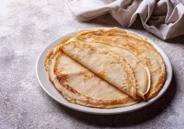 Crepes senza lattosio e glutine Buttalapasta.it