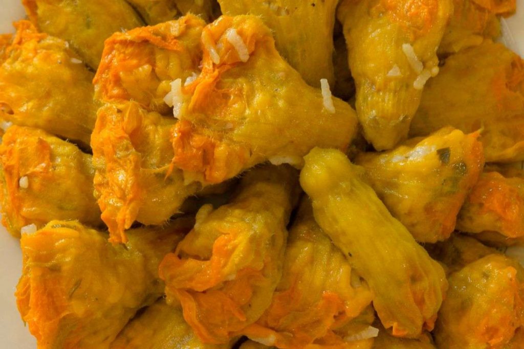 fiori di zucca ripieni