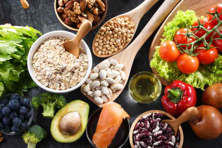 cibi per il menu della dieta TLC