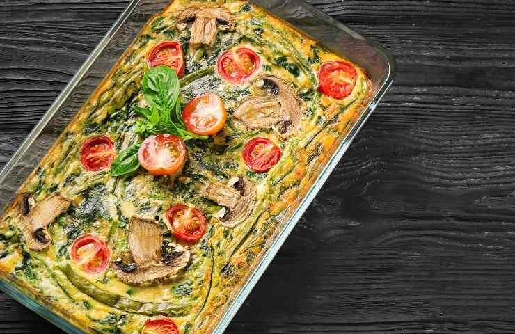 focaccia di verdure