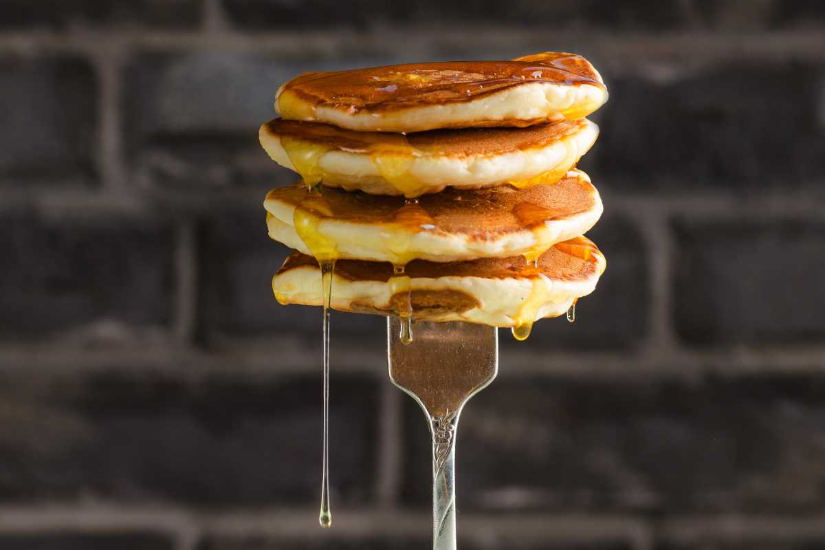 Pancake senza latte e senza burro
