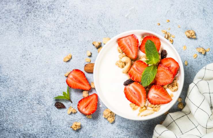 Yogurt e frutta