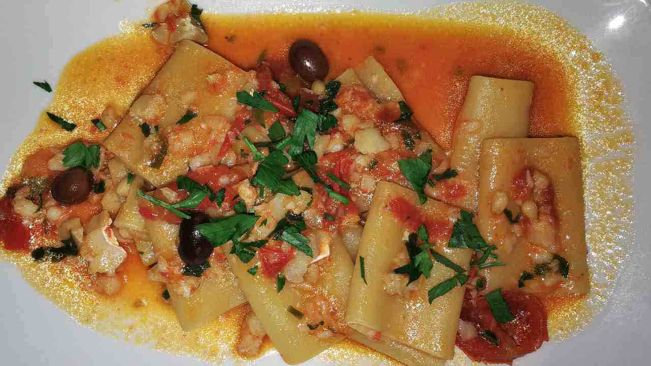 Primo piatto baccalà