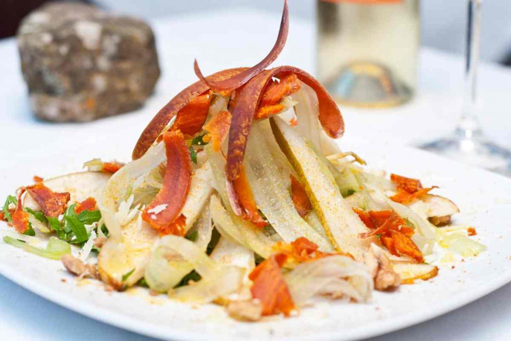 insalata con la bottarga