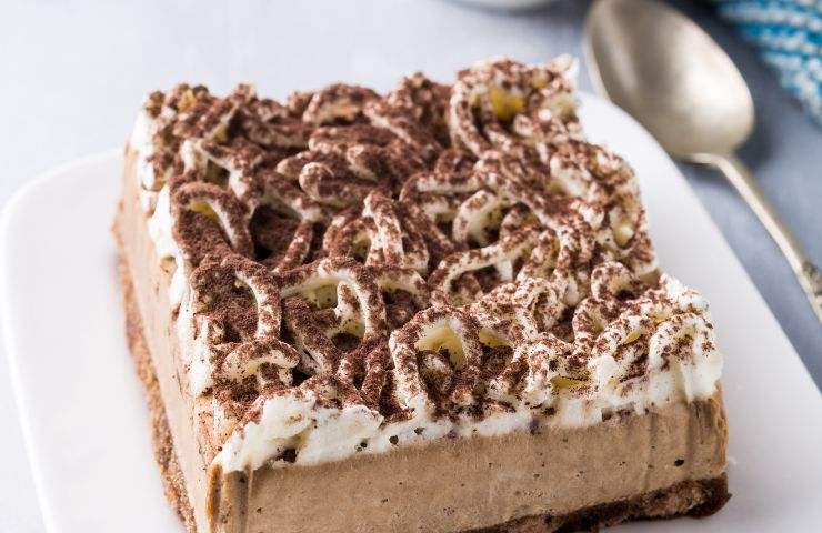 Semifreddo pronto per essere consumato