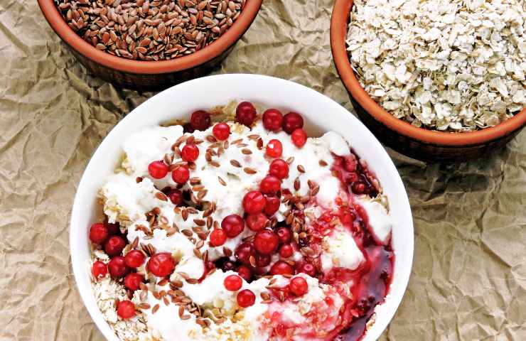 Fiocchi d'avena a colazione