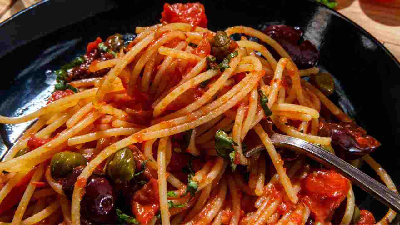 Spaghetti alla Eoliana