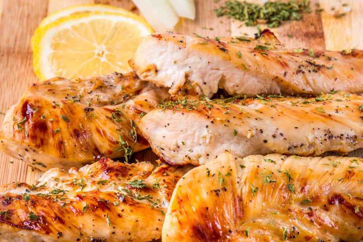 Straccetti di pollo al limone