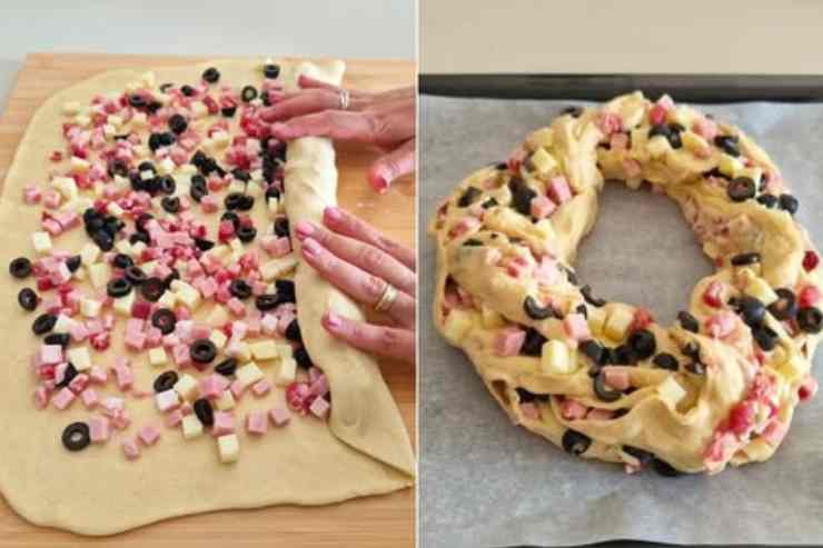 Passaggi per fare la torta angelica salata ricetta