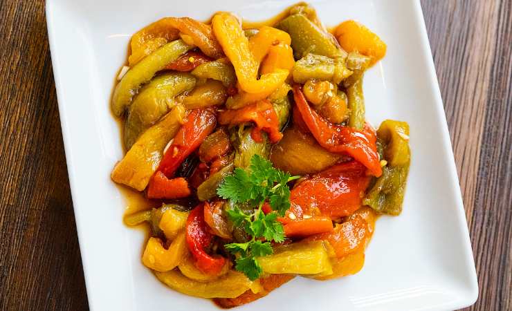peperoni arrosto marinati
