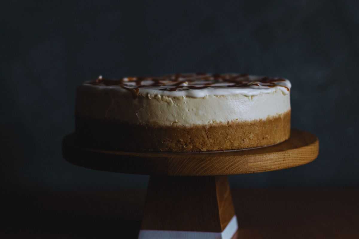 una cheesecake