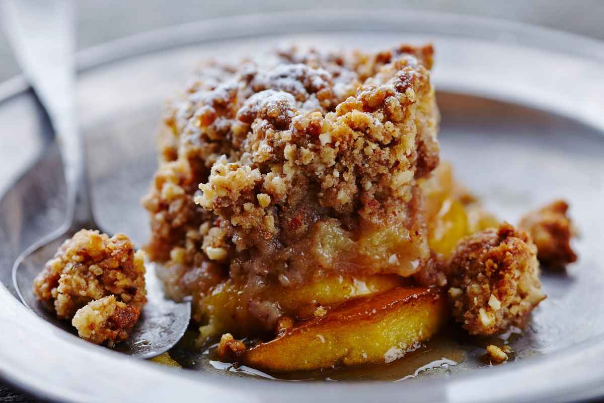 Crumble di mele