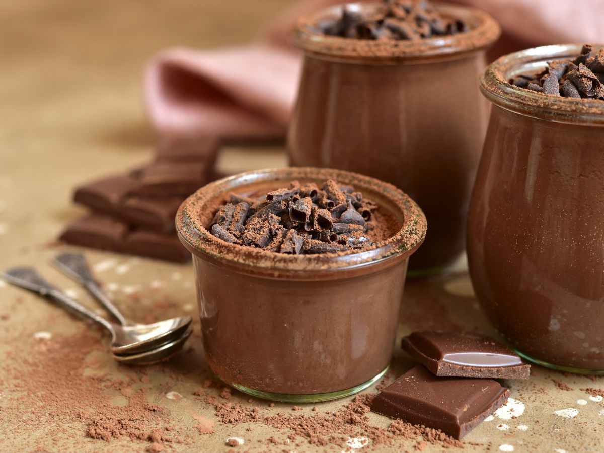 budino al cioccolato