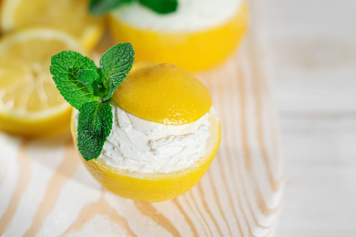 mousse al limone