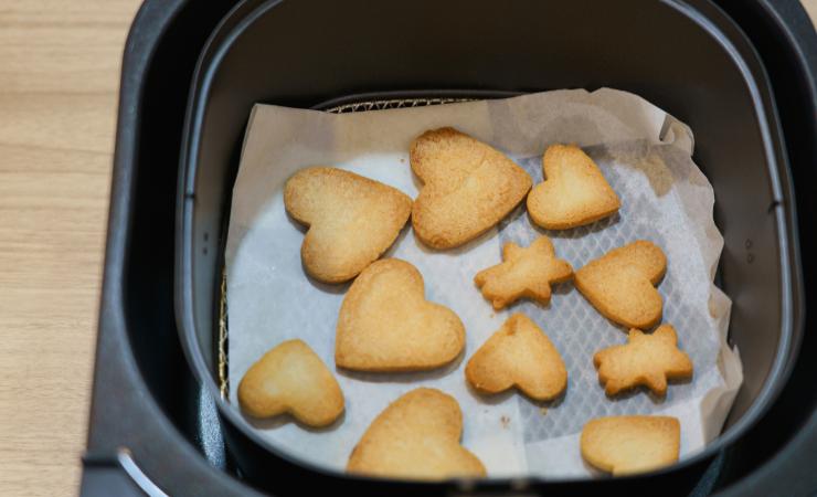 biscotti in friggitrice ad aria