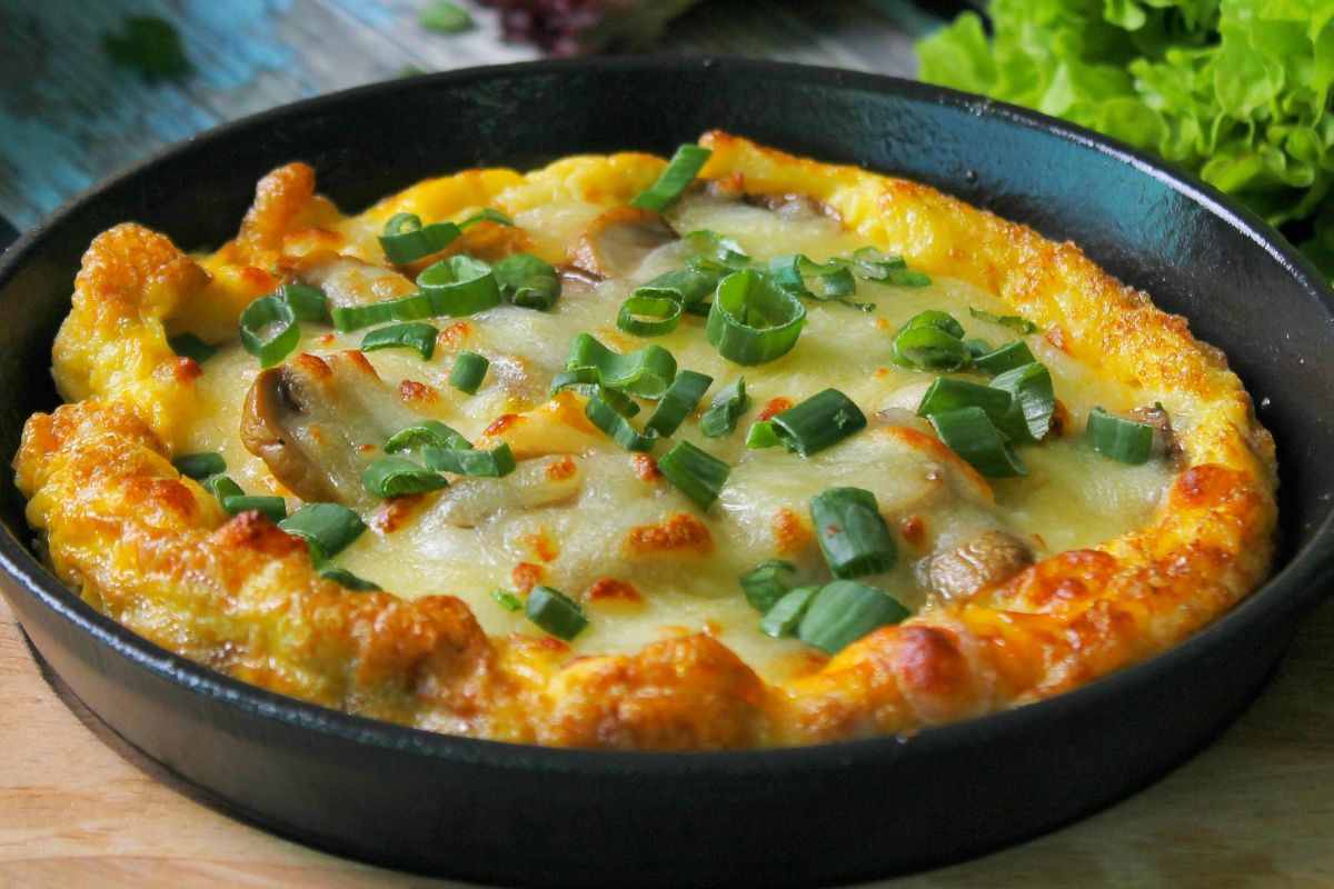 padella con frittata