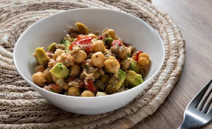 insalata mista di ceci