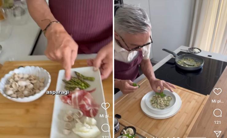 Bruno Barbieri cucina orecchiette