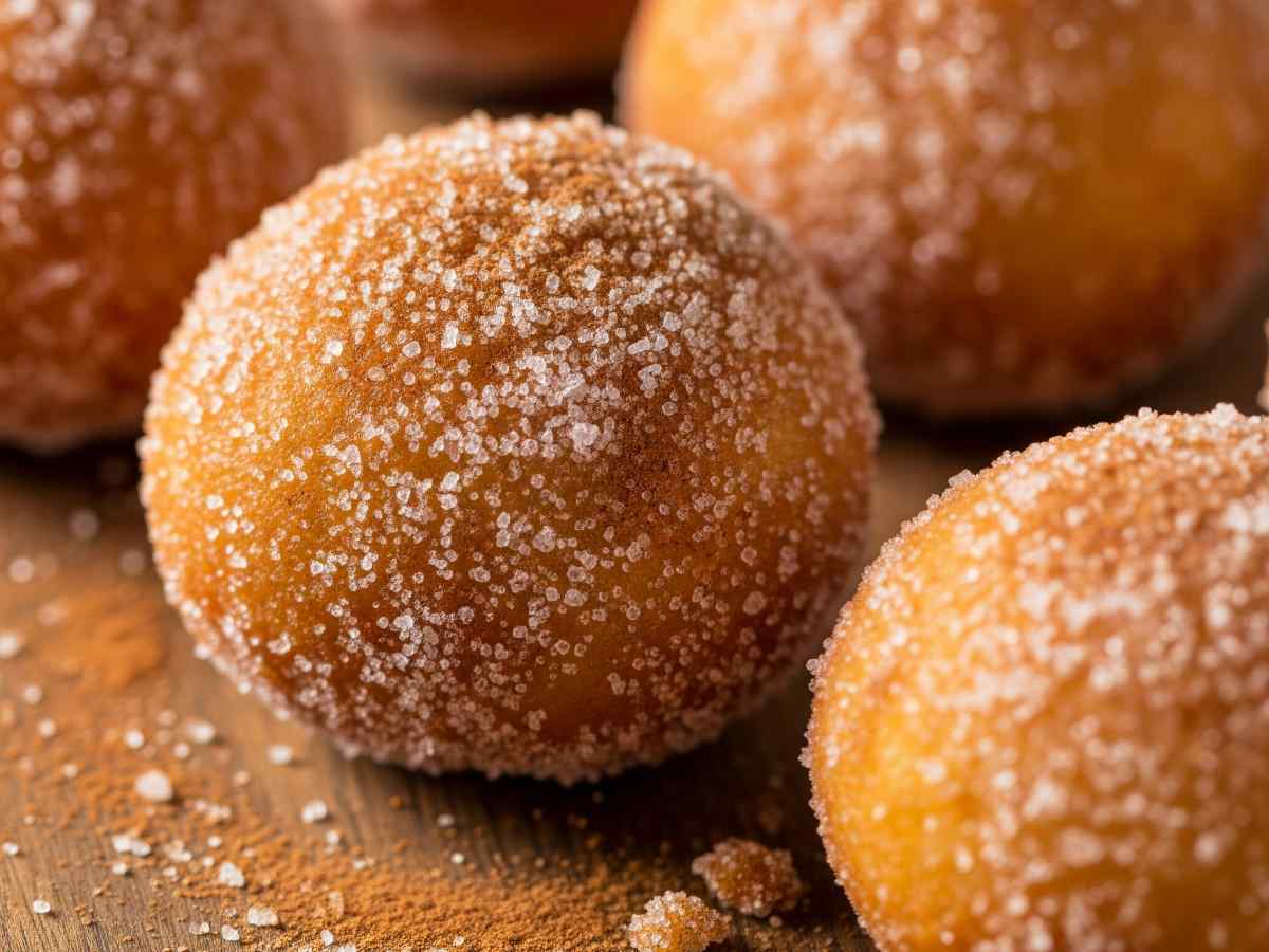 palline di riso con zucchero