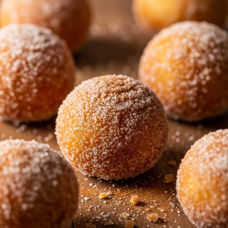 palline fritte con zucchero