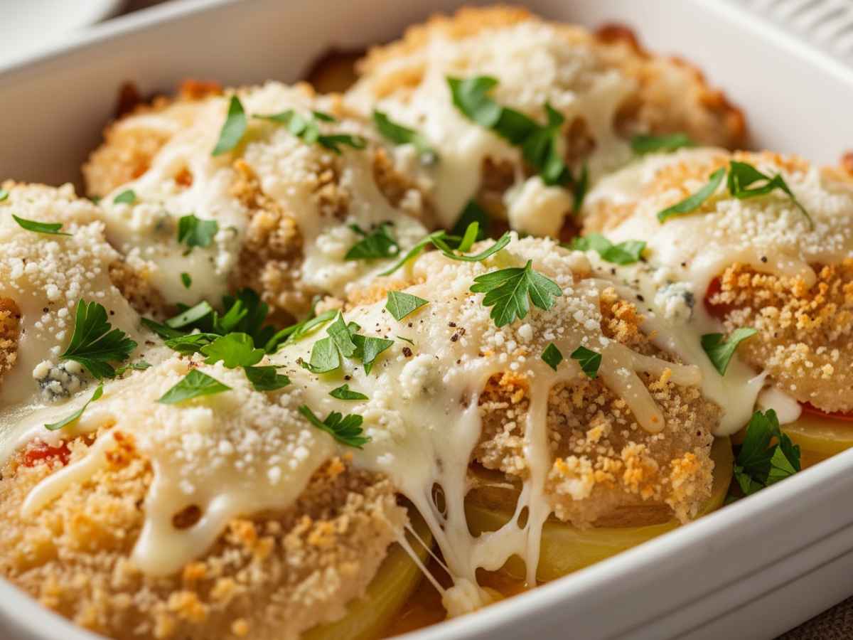 parmigiana di patate in teglia